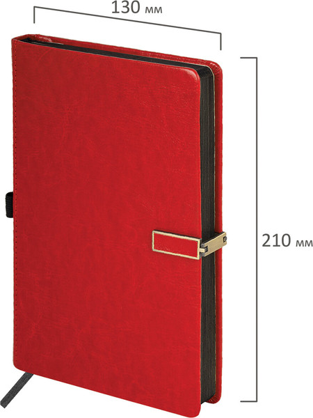 Изображение товара Скетчбук Brauberg Art Classic / 116466 (80л, красный)