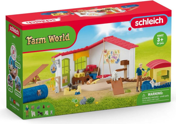 Изображение товара Игровой набор Schleich Кормление и уход за животными / 42607