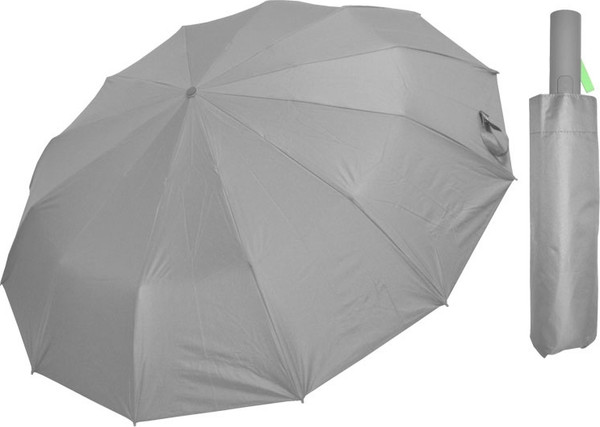 Изображение товара Зонт складной Ame Yoke ОК55-12DR (серый)