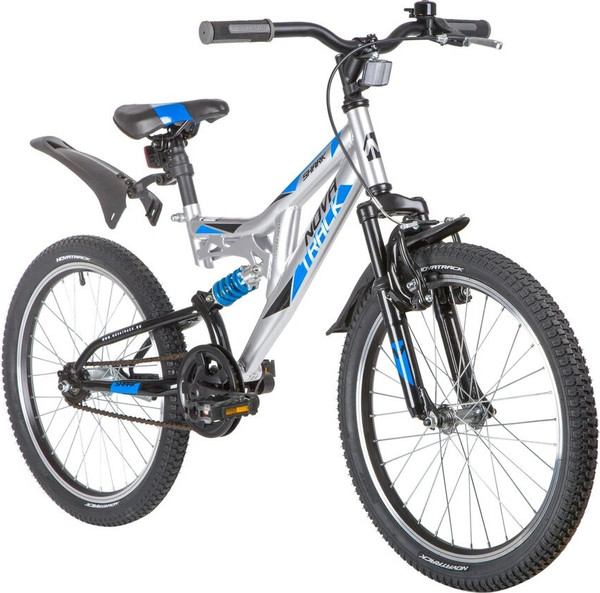 Изображение товара Детский велосипед Novatrack Shark / 20SS1V.SHARK.SL20 (разобранный, в коробке)