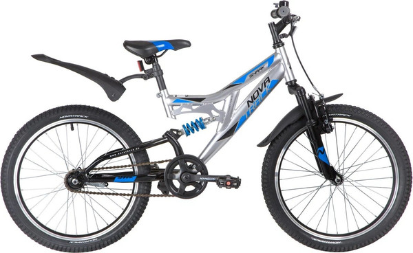 Изображение товара Детский велосипед Novatrack Shark / 20SS1V.SHARK.SL20 (разобранный, в коробке)