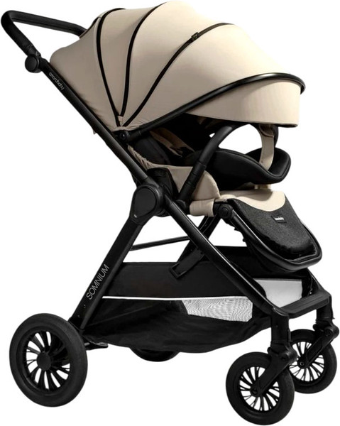 Изображение товара Детская прогулочная коляска Amarobaby Somnium / AB25-10SOMNIUM/03 (бежевый)