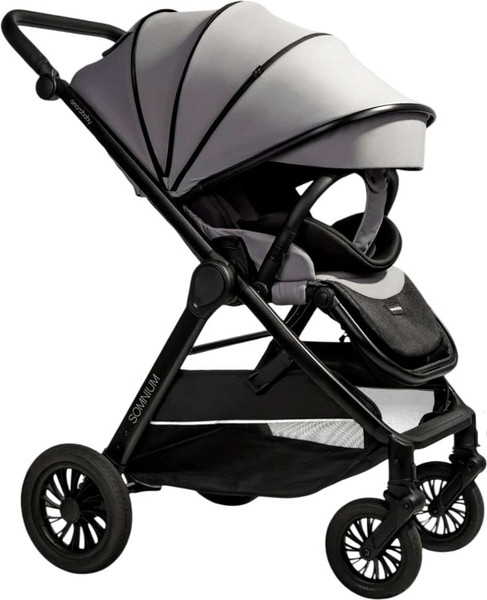 Изображение товара Детская прогулочная коляска Amarobaby Somnium / AB25-10SOMNIUM/11 (серый)
