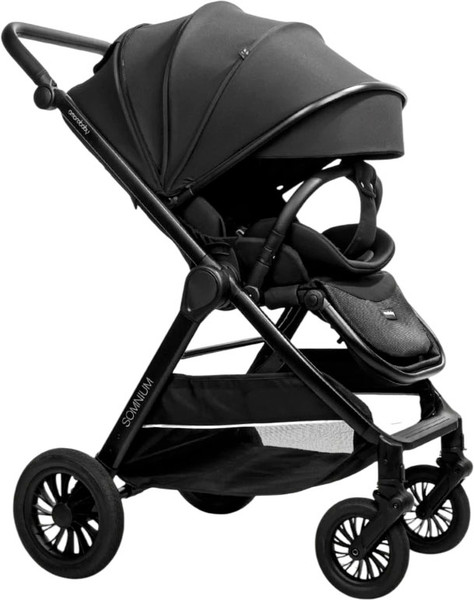 Изображение товара Детская прогулочная коляска Amarobaby Somnium / AB25-10SOMNIUM/09 (черный)