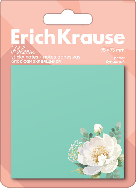 Изображение товара Стикеры канцелярские Erich Krause Pastel Bloom / 61662 (мятный)
