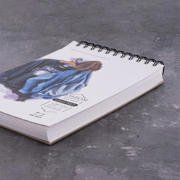 Изображение товара Скетчбук Малевичъ GrafArt Sketch / 401265 (120л)