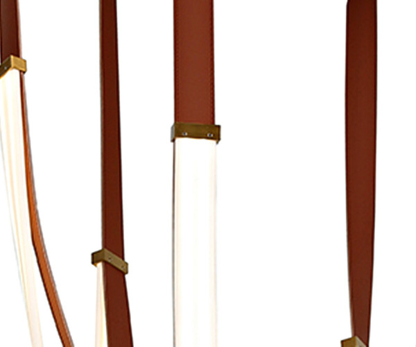 Изображение товара Люстра Kinklight Лирд 07689A-120+150+180.04 (коричневый)