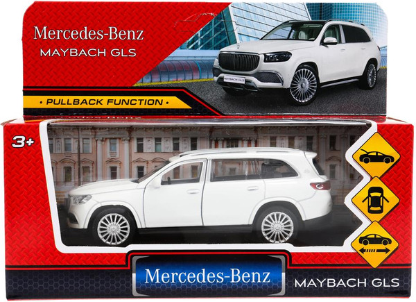 Изображение товара Автомобиль игрушечный Технопарк Mercedes-Benz Gls Maybach / MAYBCHGLS-12-WH