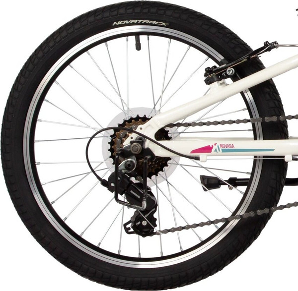 Изображение товара Детский велосипед Novatrack Novara 20 / 20AHV.NOVARA.WT5 (белый)