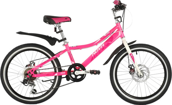 Изображение товара Детский велосипед Novatrack Alice / 20SH6D.ALICE.PN21 (разобранный, в коробке)