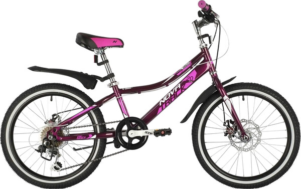 Изображение товара Детский велосипед Novatrack Alice / 20SH6D.ALICE.PR21 (разобранный, в коробке)