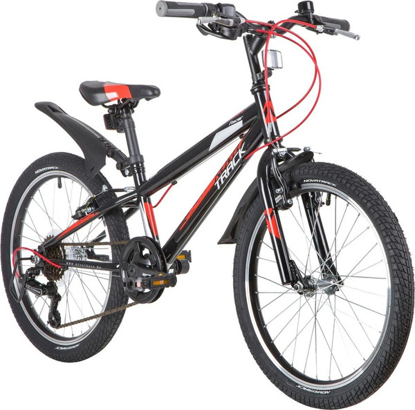 Изображение товара Детский велосипед Novatrack Racer / 20SH6V.RACER.BK20 (разобранный, в коробке)
