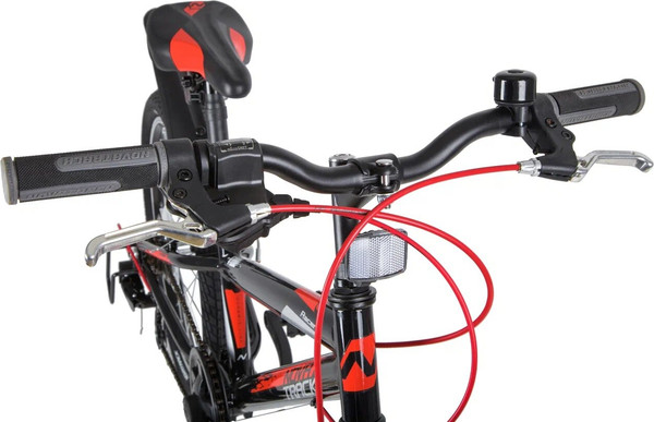 Изображение товара Детский велосипед Novatrack Racer / 20SH6V.RACER.BK20 (разобранный, в коробке)