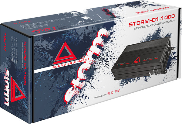 Изображение товара Автомобильный усилитель AURA Storm-D1.1000