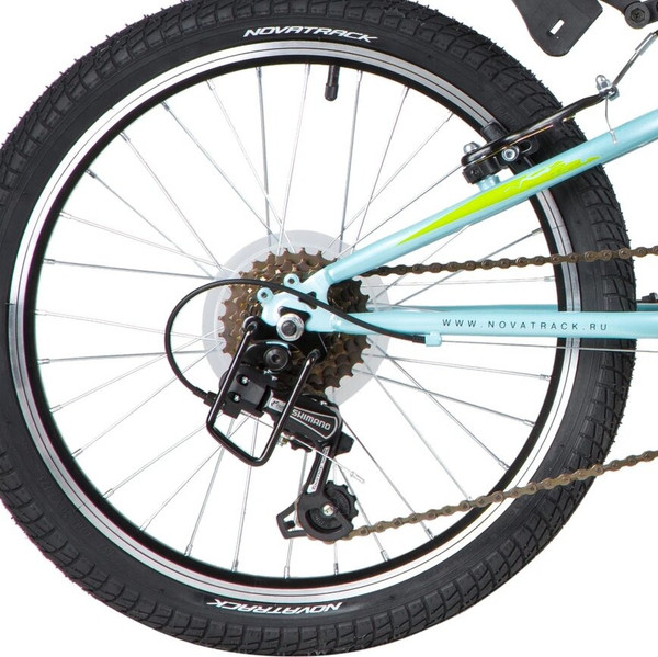 Изображение товара Детский велосипед Novatrack Racer / 20SH6V.RACER.BL20 (разобранный, в коробке)