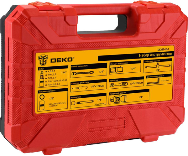 Изображение товара Универсальный набор инструментов Deko DKMT46-1 / 083-2006