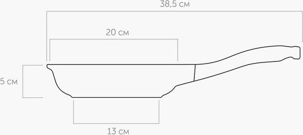 Изображение товара Сковорода Nadoba Margaret / 798419