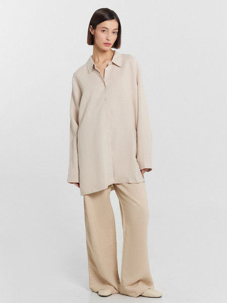 Изображение товара Рубашка Mark Formelle 122854/1 (р.170-84-90, светло-бежевый)