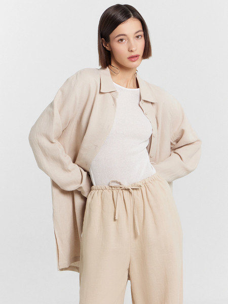 Изображение товара Рубашка Mark Formelle 122854/1 (р.170-96-102, светло-бежевый)