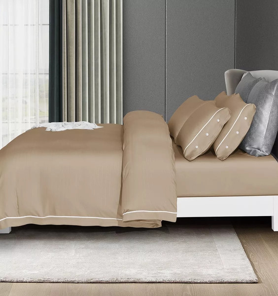 Изображение товара Комплект постельного белья Arya Serenity Shine 2сп / 8680943247827 (бежевый)