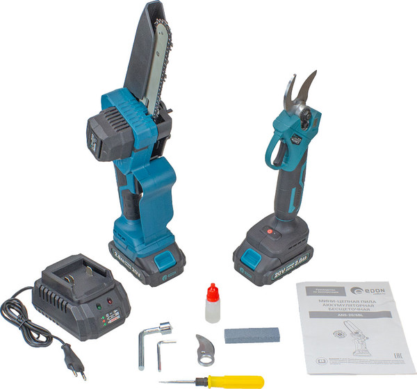 Изображение товара Набор садового электроинструмента Edon Аккумуляторный Набор C