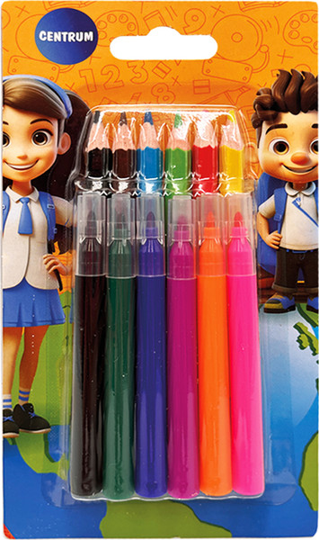 Изображение товара Набор цветных карандашей Centrum 75048 (12цв)