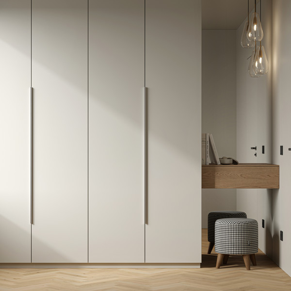 Изображение товара Ручка для мебели AKS Inside 768/797 (брашированное золото)