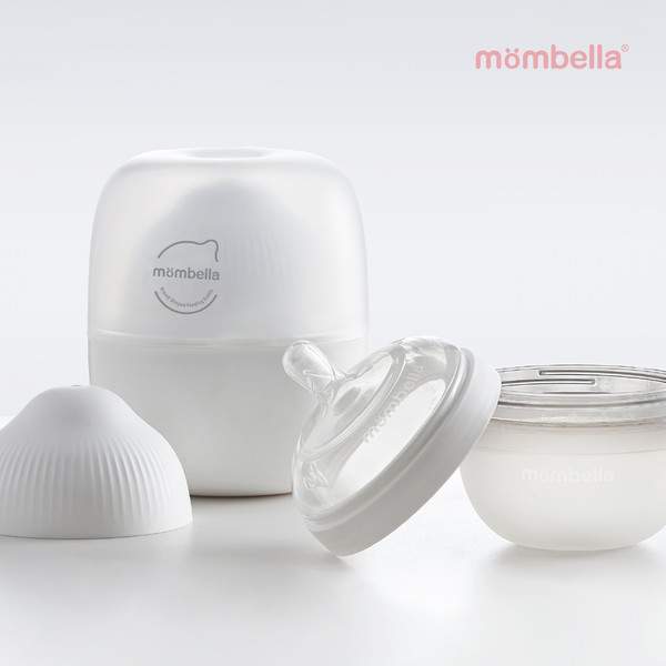 Изображение товара Бутылочка для кормления Mombella 8136 (120мл, белый)