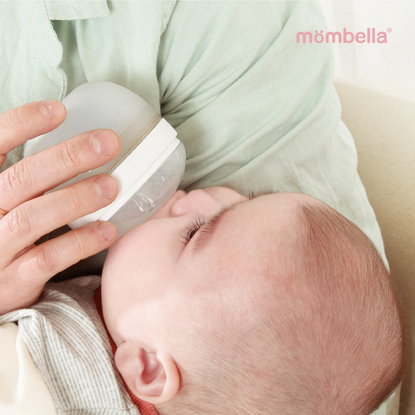 Изображение товара Бутылочка для кормления Mombella 8136 (120мл, белый)