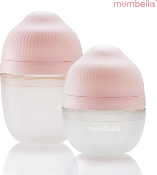 Изображение товара Бутылочка для кормления Mombella 8139 (210мл, розовый)