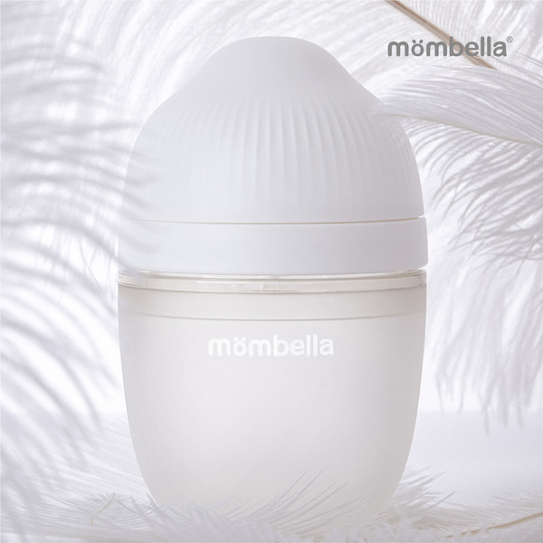 Изображение товара Бутылочка для кормления Mombella 8137 (210мл, белый)