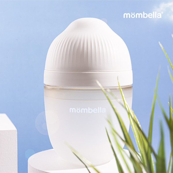 Изображение товара Бутылочка для кормления Mombella 8137 (210мл, белый)