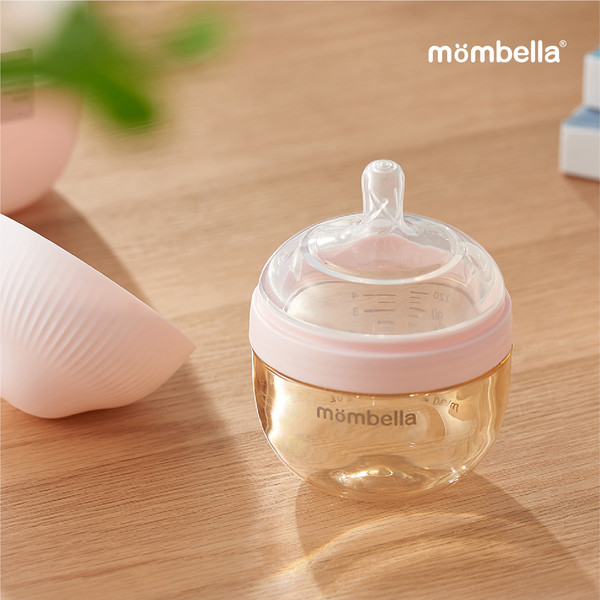 Изображение товара Бутылочка для кормления Mombella 8142 (120мл, розовый)