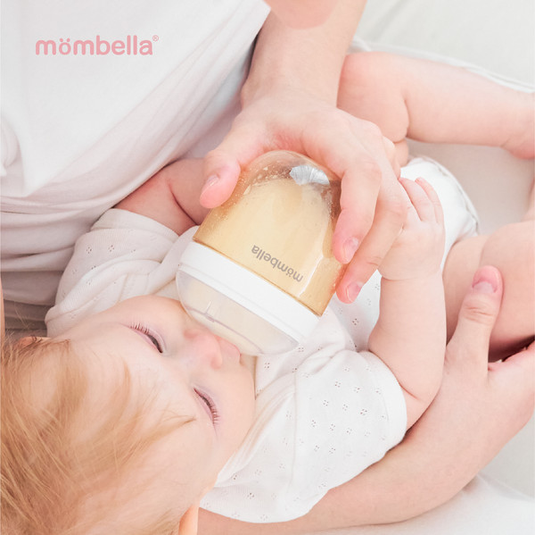 Изображение товара Бутылочка для кормления Mombella 8141 (210мл, белый)