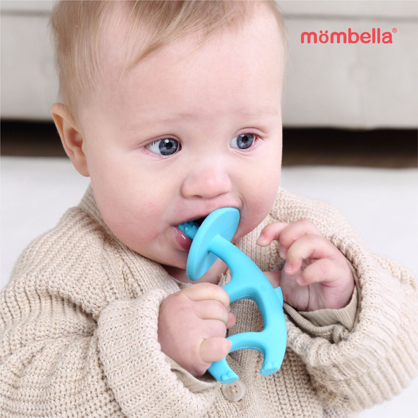 Изображение товара Прорезыватель для зубов Mombella Слон / 8100 (фиолетовый)