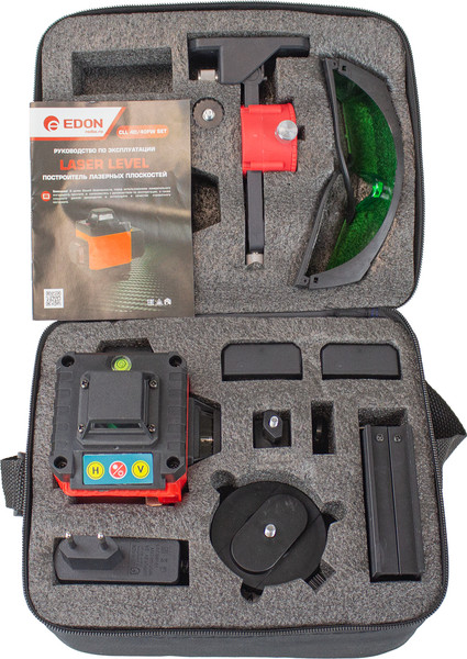 Изображение товара Лазерный уровень Edon CLL 4D/40FW SET / 6937888239038