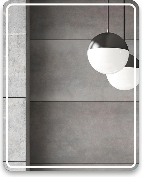 Изображение товара Зеркало Алмаз-Люкс Manila 10080s-1 (1000x80см, с подсветкой и сенсорной кнопкой)