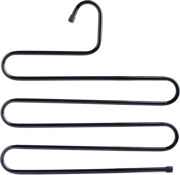 Изображение товара Металлическая вешалка-плечики Brabix 5 секций / 608463 (черный)