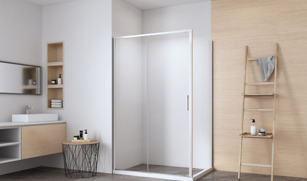 Изображение товара Душевая стенка Aquanet Pleasure Evo 100 / AE65-F100-CT (хром)