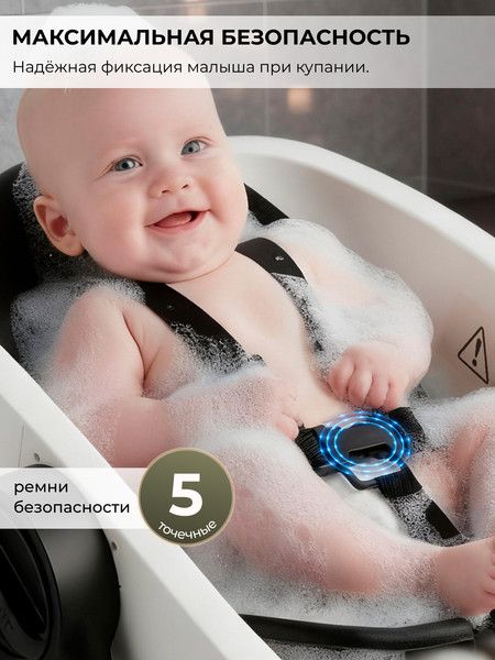 Изображение товара Стульчик для купания Sweet Baby Charli Chair 2в1+ (белый)