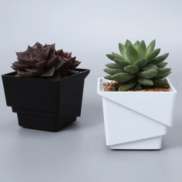 Изображение товара Кашпо BOTANICA Air для кактусов и суккулентов (7.35x6.5см, черный)