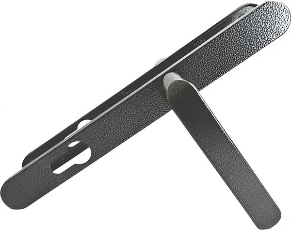 Изображение товара Ручка дверная Зенит Абсолют РФ1-85А/25 (серебристый)