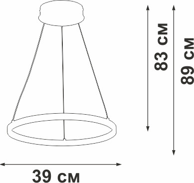 Изображение товара Потолочный светильник Vitaluce V2515DT-1/1S