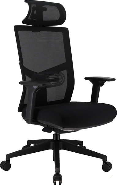 Изображение товара Кресло офисное Everprof Fuji (сетка/пластик, черный)
