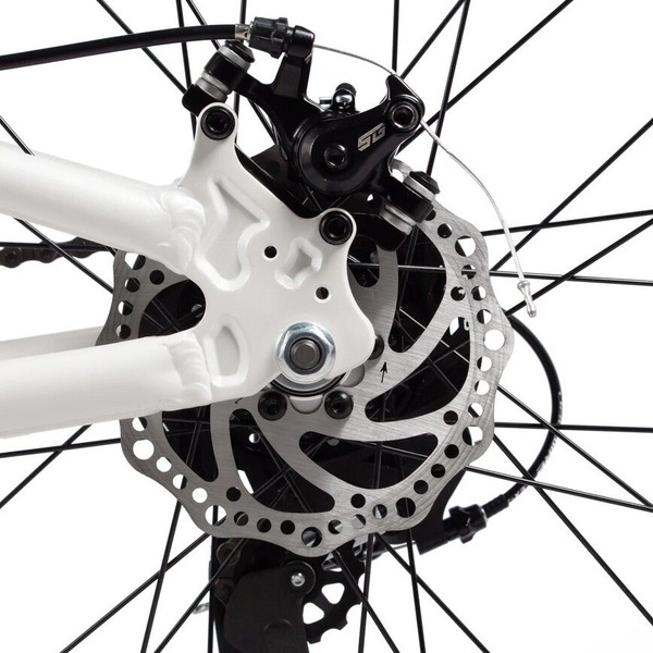 Изображение товара Велосипед Novatrack Novara 24 / 24AHD.NOVARA.10WT5 (белый)