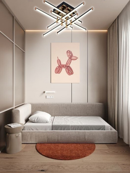 Изображение товара Люстра Aitin-Pro B1031/6 (черный/золото)