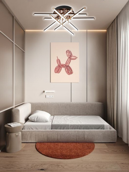 Изображение товара Люстра Aitin-Pro B1031/6A (черный/золото)