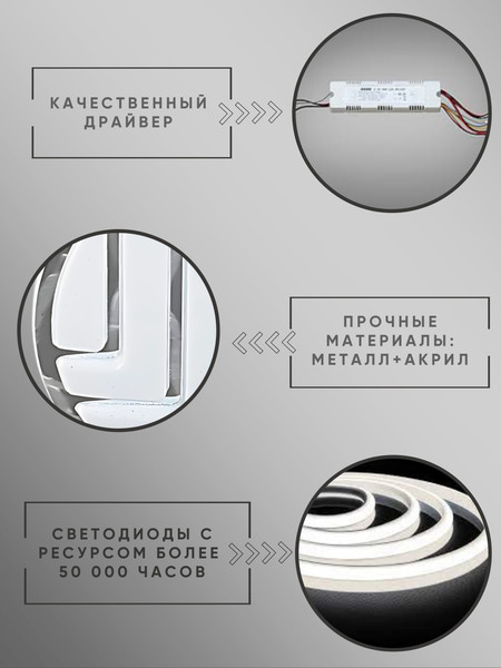 Изображение товара Потолочный светильник Aitin-Pro C8201 2х60Вт D500