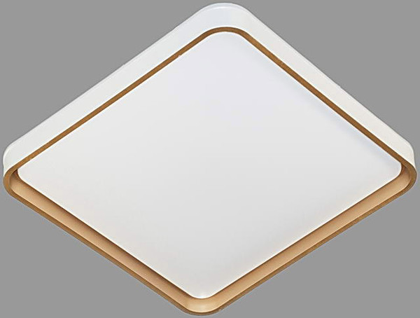 Изображение товара Потолочный светильник Aitin-Pro D2043 2х60Вт 500х500 (серый/золото)