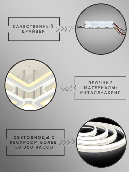 Изображение товара Люстра Aitin-Pro N6604D/6 (белый)